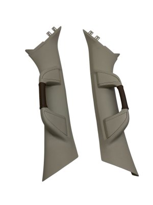 2019-2026 Ram 1500 Brown Interior A-Pillar Trim Panel Set - Front (Used OEM)
