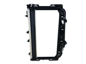 2019-2025 BMW X7 Ivory (White) Sunroof Glass Frame and Shade Assembly - Rear (Used OEM)
