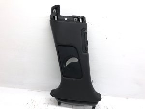 2016-2020 Bentley Bentayga Beluga (Black) Center B-Pillar Trim Panel - Front (Used OEM)