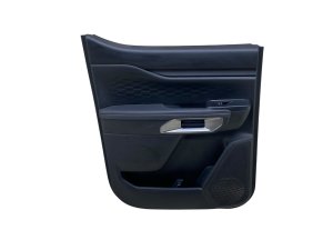 2024-2025 Ford Ranger Ebony (Black) Door Interior Trim Panel - Rear, Left (Driver) (Used OEM)