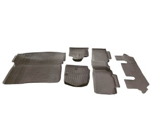 2020-2024 Ford Explorer Gray WeatherTech All-Weather Rubber Floor Mat Set - Front (Used OEM)