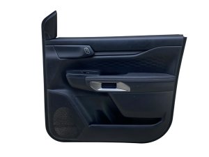 2024-2025 Ford Ranger Ebony (Black) Door Interior Trim Panel - Front, Right (Passenger) (Used OEM)