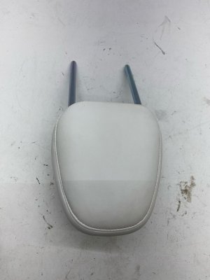  Tesla Model x White Seat Headrest - Front, Right (Passenger) (Used OEM)