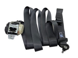 2020-2024 GMC Sierra 2500 HD Black Seat Belt Assembly - Rear, Left (Driver) (Used OEM)