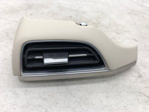 2020-2022 Hyundai Palisade Beige Dashboard Outer A/C Air Vent Grille with Trim Molding - Front (Used OEM)