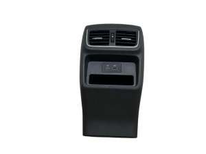 2022-2025 INFINITI QX50 Center Console End Cap with Air Vent and USB Port - Rear (Used OEM)