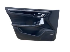 2015-2023 Porsche Macan Black Door Interior Trim Panel with Bose Audio and Light Package - Front, Left (Driver) (Used OEM)