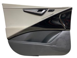 2023-2025 Kia Niro EV Gray Door Interior Trim Panel with Harman Kardon Audio and Seat Memory - Front, Left (Driver) (Used OEM)