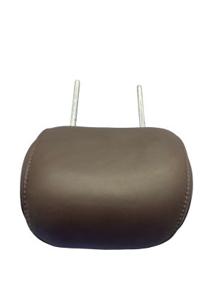 2015-2020 Ford F-150 Brown Seat Leather Headrest - Front, Right (Passenger) (Used OEM)