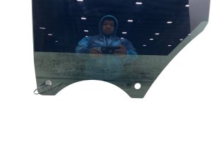 2021-2025 Ford Bronco Black Door Window Glass - Rear, Left (Driver) (Used OEM)