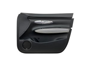 2022-2025 Genesis GV70 Black Door Interior Trim Panel with Premium Audio - Front, Right (Passenger) (Used OEM)