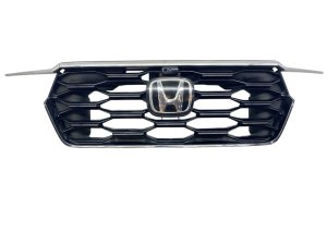2023-2025 Honda Pilot Chrome Bumper Grille with Chrome Moulding and Camera Hole - Front (Used OEM)
