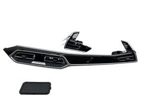 2020-2022 BMW X6 Silver Center Dashboard A/C Vent Assembly - Front (Used OEM)