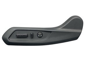 2023-2025 Honda Pilot Black Seat Switch with Trim Panel Bezel - Front, Left (Driver) (Used OEM)