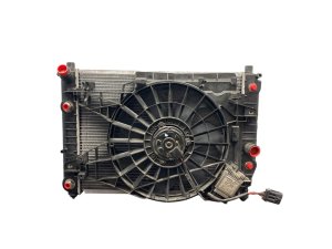 2005-2009 Cadillac XLR Radiator and A/C Condenser Cooling Fan Assembly - Front (Used OEM)