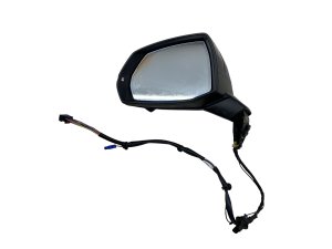 2020-2025 Audi Q7 Blue Power Blind Spot Door/Side View Mirror with Surround View Camera - Front, Left (Driver) (Used OEM)