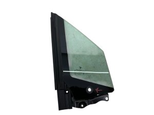  Tesla Model x Door Vent Window Glass - Front, Right (Passenger) (Used OEM)