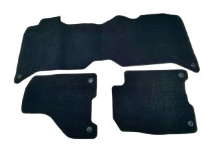 2019-2026 Ram 3500 Black Front and Rear Carpet Floor Mat Set (Used OEM)