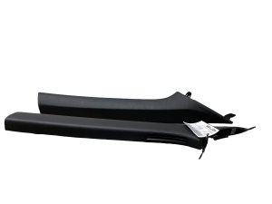 2022-2025 Kia EV6 Black A-Pillar Air Vent Trim Panel Set - Front (Used OEM)