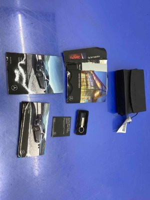 2017-2018 Mercedes-Benz C300 Owners Manual with Leather Case and Information Booklets (Used OEM)
