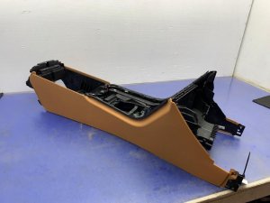 2019-2024 BMW M850i xDrive Tan Front Center Console Frame (Used OEM)