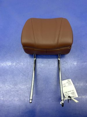 2012-2018 BMW 650i Brown Seat Active Cushion Headrest - Front, Right (Passenger) (Used OEM)