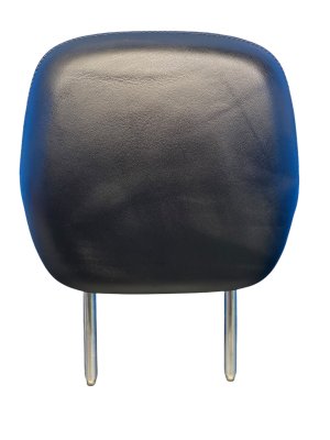 2011-2018 Porsche Cayenne Black Seat Leather Headrest - Rear, Left (Driver) (Used OEM)