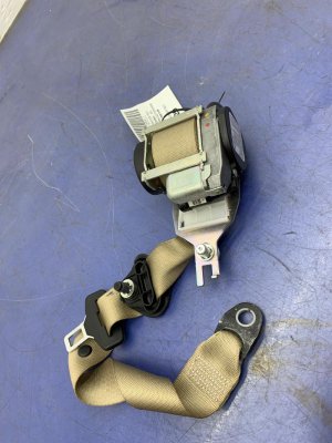 2013-2016 Mercedes-Benz GL550 Beige 2nd Row Seat Belt Assembly - Rear, Left (Driver) (Used OEM)