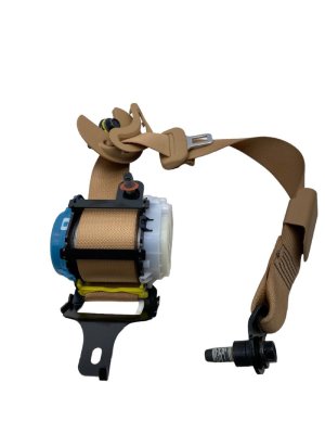 2021-2024 Genesis GV80 Beige Seat Belt Assembly - Rear, Left (Driver) (Used OEM)