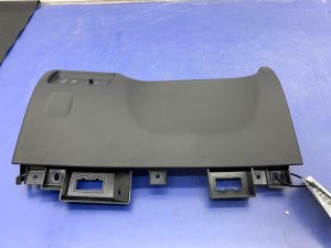2014-2020 Jaguar F-Type Black Lower Dash Knee Trim Panel with Trunk Fog and Dimming Switches - Front (Used OEM)