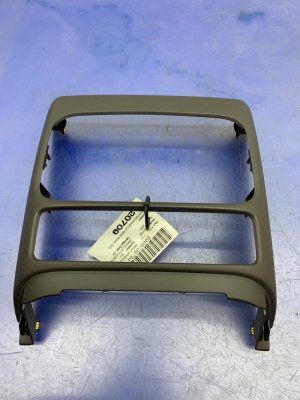 2018-2021 Lincoln Navigator Brown Center Console End Cap Trim Panel - Rear (Used OEM)
