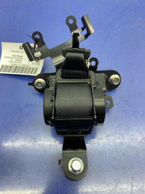 2023-2025 Honda Pilot Black 3rd Row Upper Seat Belt Assembly - Rear, Left (Driver) (Used OEM)