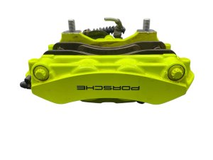 2011-2018 Porsche Cayenne Yellow Disc Brake Caliper - Rear, Left (Driver) (Used OEM)