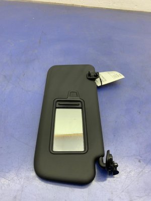 2018-2021 Hyundai Kona Black Sun Visor with Vanity Mirror - Front, Left (Driver) (Used OEM)