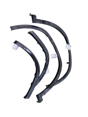 2020-2022 Lexus RX450h Black Front and Rear Wheel Arch Molding Set (Used OEM)