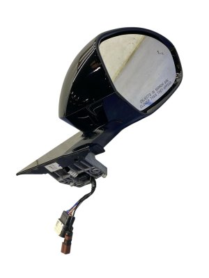 2024-2025 Lincoln Nautilus Black Power Folding Door/Side View Mirror with Camera and Memory - Front, Right (Passenger) (Used OEM)