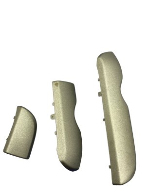 2005-2008 Porsche Boxster Gray Bumper Trim Molding Set - Front (Used OEM)