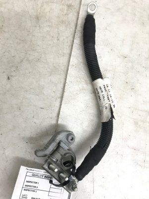 2011-2016 Ferrari FF Battery Negative Ground Cable with Master Switch (Used OEM)