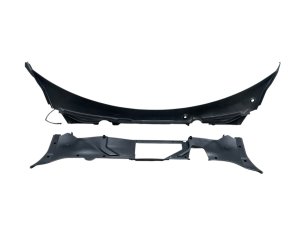 2022-2025 Lucid Air Black Front Windshield Cowl Trim Cover Panel Set (Used OEM)
