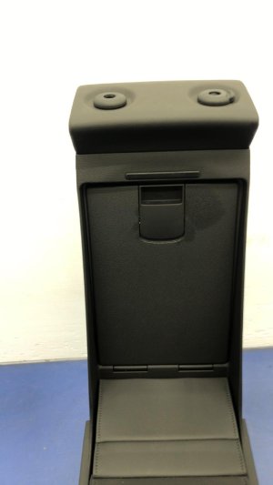 2017-2020 Genesis G80 Black Seat Armrest Assembly - Rear (Used OEM)