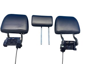 2023-2025 Honda Pilot Black 2nd Row Adjustable Leather Headrest Set - Rear, Right (Passenger) (Used OEM)