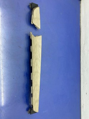 2020-2022 Hyundai Palisade Beige Dashboard Garnish Trim Molding Set (Used OEM)
