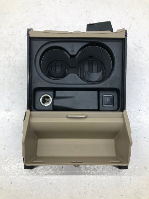 2012-2019 Mercedes-Benz ML350 Beige Center Console Cup Holder and Ash Coin Tray with LED (Used OEM)