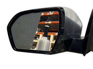 2022-2024 Ford Expedition Silver Power Folding Auto Dimming Door/Side View Mirror with Camera and Blind Spot Alert - Left (Driver) (Used OEM)