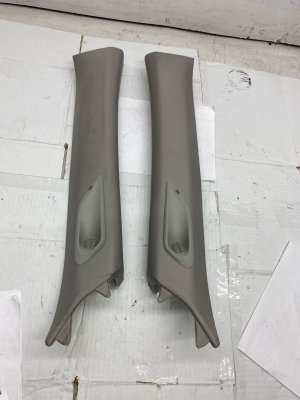 2024-2025 Toyota Grand Highlander Gray Windshield A-Pillar Trim Panel with JBL Speakers (Used OEM)