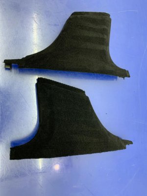 2014-2020 Mercedes-Benz S320 Black Lower B-Pillar Trim Cover Set (Used OEM)