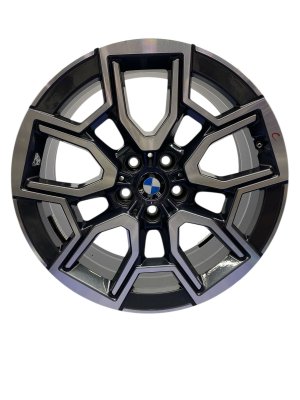 2024-2025 BMW X2 19x8 5-Spoke Machined Dark Charcoal Alloy Wheel (Used OEM)