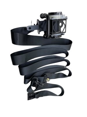 2025 Mazda CX-70 Black Seat Belt Assembly - Front (Used OEM)