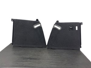2018-2024 BMW X3 Black Carpet Trim Panel Set - Rear (Used OEM)