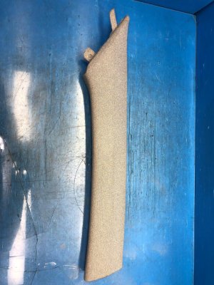 2020-2022 Hyundai Palisade Beige Windshield A-Pillar Trim Cover Panel - Front (Used OEM)